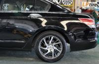 Honda Accord + ล้อแม็ก Advanti Twister 17นิ้ว สีเทาหน้าเงา + ยาง MAXXIS MA-Z1 215/55R17