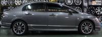 Honda Civic + ล้อแม็ก Lenso Venetian 5 (V-05) 17นิ้ว สีดำหน้าเงา + ยาง FALKEN ZE522 215/45-17