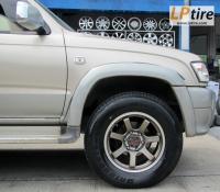 Toyota Sport Rider + ล้อแม็ก Lenso RT7 17นิ้ว สีน้ำตาล + ยาง BRIDGESTONE D684 265/65-17