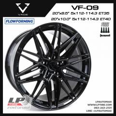 ล้อแม็ก VAGE Wheels รุ่น VF09 FlowForming 11.85 kg 20นิ้ว สีดำเงา