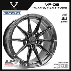 ล้อแม็ก VAGE Wheels รุ่น VF08 FlowForming 8.10 kg 18นิ้ว สีV-DARK