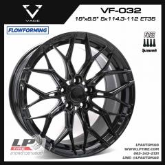 ล้อแม็ก VAGE Wheels รุ่น VF032 FlowForming 9.00kg 18นิ้ว สีV-Black