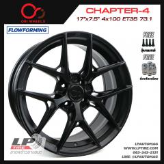 ล้อแม็ก ORI Wheels รุ่น CHAPTER-4 FlowForming 7.4kg 17นิ้ว สีดำด้าน
