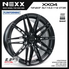 ล้อแม็ก NEXX Wheels รุ่น XX04 FlowForming 8.96 กก 18นิ้ว สีดำด้าน