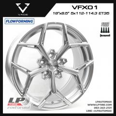 ล้อแม็ก VAGE Wheels รุ่น VFX01 FlowForming 8.6 kg 18นิ้ว สีHgs Brush