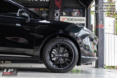 รถ - AION HYPTEC HT ล้อแม็ก - AOW-009 (AOW009) FlowForming ดำขอบเงา สเปค - 20x8.5 ET35 5x120 ใช้ยางเดิม