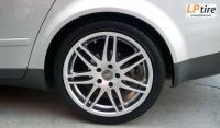 Audi A4 + ล้อแม็ก Lenso SR4 18นิ้ว สีHyper Silver + ยาง FALKEN ZE522 235/40-18