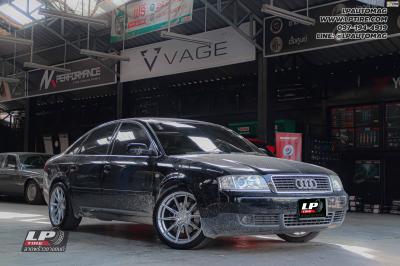 รถ - AUDI A6 ล้อแม็ก - VAGE Wheels รุ่น VF08 FlowForming Hgs Brush สเปค - 18x8.5นิ้ว 5x112 ET35
ยาง - BRIDGESTONE เบอร์ -235/40-18