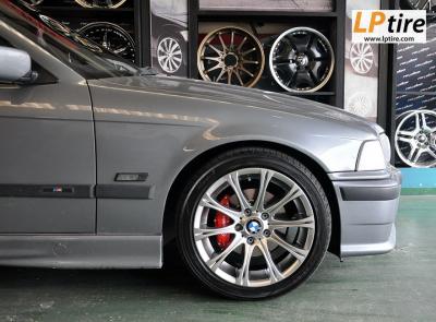 BMW 3 Series E36 323i + ล้อแม็ก M-Sport 17นิ้ว สี Hyper Silver + ยาง YOKOHAMA EARTH-1 215/45R17