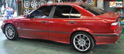 BMW 3 Series E36 318i + ล้อแม็ก M10 17นิ้ว สีHyper Silver + ยาง FALKEN ZE522 215/45-17