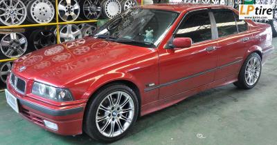 BMW 3 Series E36 318i + ล้อแม็ก M10 17นิ้ว สีHyper Silver + ยาง FALKEN ZE522 215/45-17