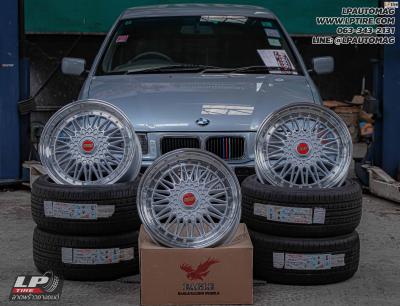 รถ - BMW 318I ล้อแม็ก - THAI FORMOSA V10 Hyper Silver สเปคหน้า -18x8 ET30 5x113-5x120
สเปคหลัง - 18x9 ET33 5x113-5x120 ยาง - ALLIANCE AL30 030Ex เบอร์ -225/40-18