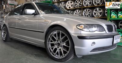 BMW 3Seires E46 318i + ล้อแม็ก Breyton GTS 18นิ้ว สีHyper Black + ยาง MAXXIS MA-V1 225/40-18