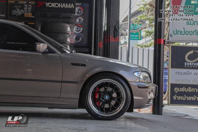 รถ -BMW 323I ล้อแม็ก -BBS LM ดำขอบเงา สเปค - 18x9 ET40 5x120 สเปค - 18x8 ET40 5x120 ยาง - LENSO D-1CS เบอร์ -235/40-18