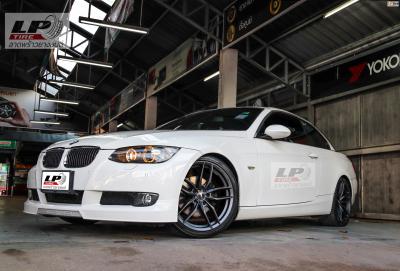 รถ - BMW 3Series E93 Convertible 325i ล้อแม็ก - 305FORGED FT105 FlowForming สีMatte Graphite สเปค - 19x8.5 19x9.5 5x120 ET32-40 รัดยาง - YOKOHAMA BluEarth-GT AE51 