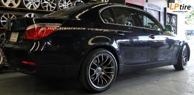 BMW 5 Series E60 525i + ล้อแม็กลาย Breyton GTP 19นิ้ว สี Hyper Black + ยาง NITTO INVO หน้า 245/40-19 หลัง 275/35-19