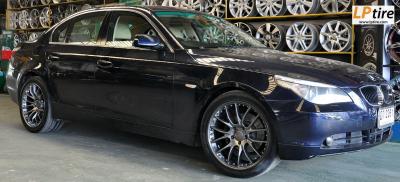 BMW 5 Series E60 525i + ล้อแม็กลาย Breyton GTP 19นิ้ว สี Hyper Black + ยาง NITTO INVO หน้า 245/40-19 หลัง 275/35-19