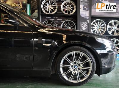 BMW 5 Series E60 532i + ล้อแม็ก M10 18นิ้ว สีHyper Silver + ยาง FALKEN ZE522 235/40-18