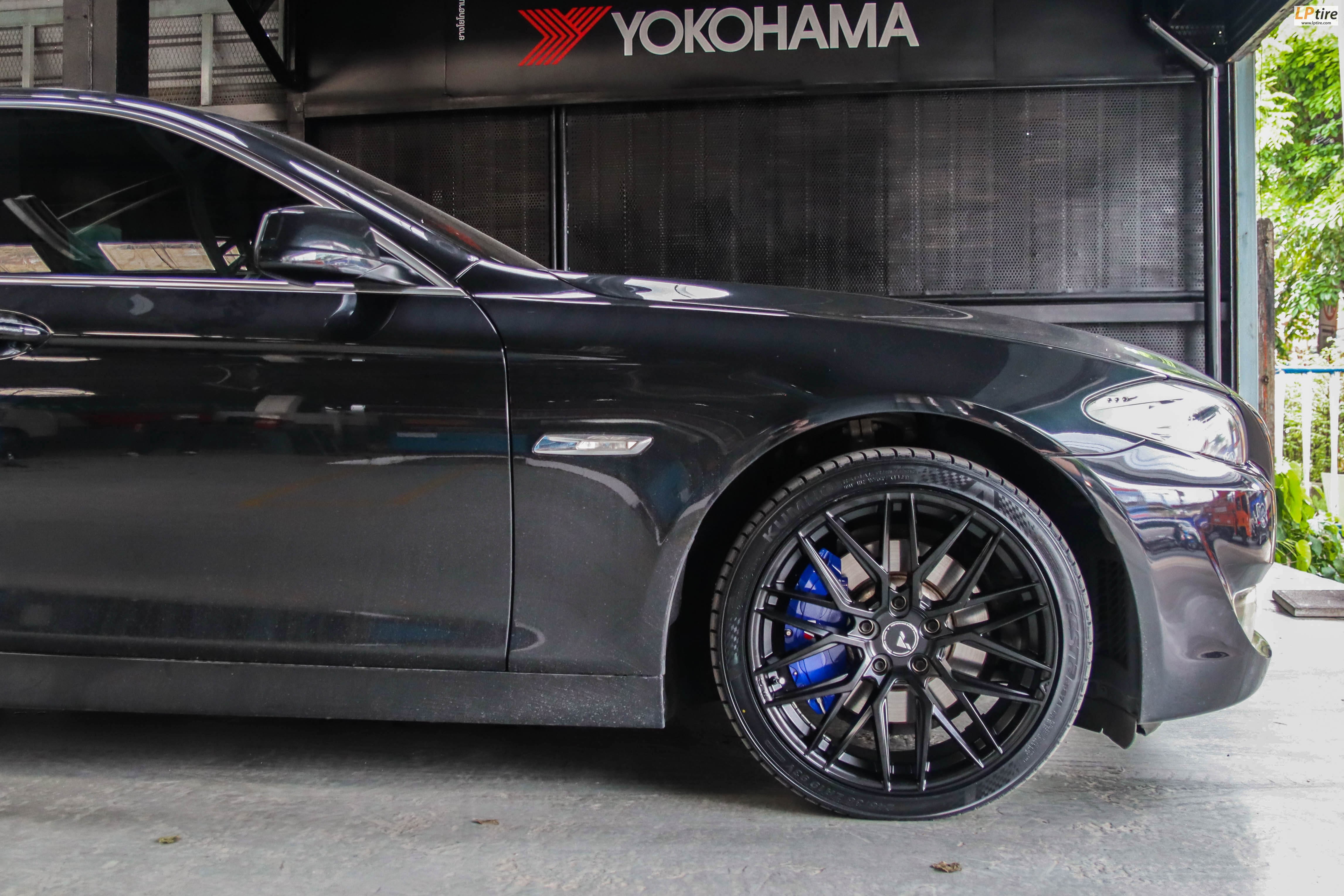 BMW 5 Series F10 520d จัดล้อแม็ก MGW MF1202 หน้า19x8.5 หลัง 19x9.5 5x120 ET38 รัดยาง - KUMHO ECSTA PS71 หน้า 245/35R19 หลัง 275/30R19