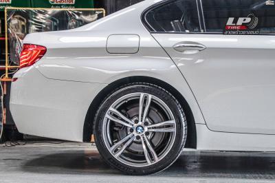 รถ - BMW 525D ล้อแม็ก - TAW TA3399 M-6 เทากลึงหน้าเงา ขอบ - 19x8.5 - 9.5 ET35 5x120 ยาง- MICHELIN PILOT SPORT4 เบอร์ -245/40-19