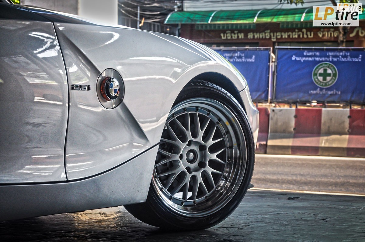 BMW Z4 E85 + แม็ก APEX ลาย BBS LM 18นิ้ว หน้า8.5 หลัง9.5