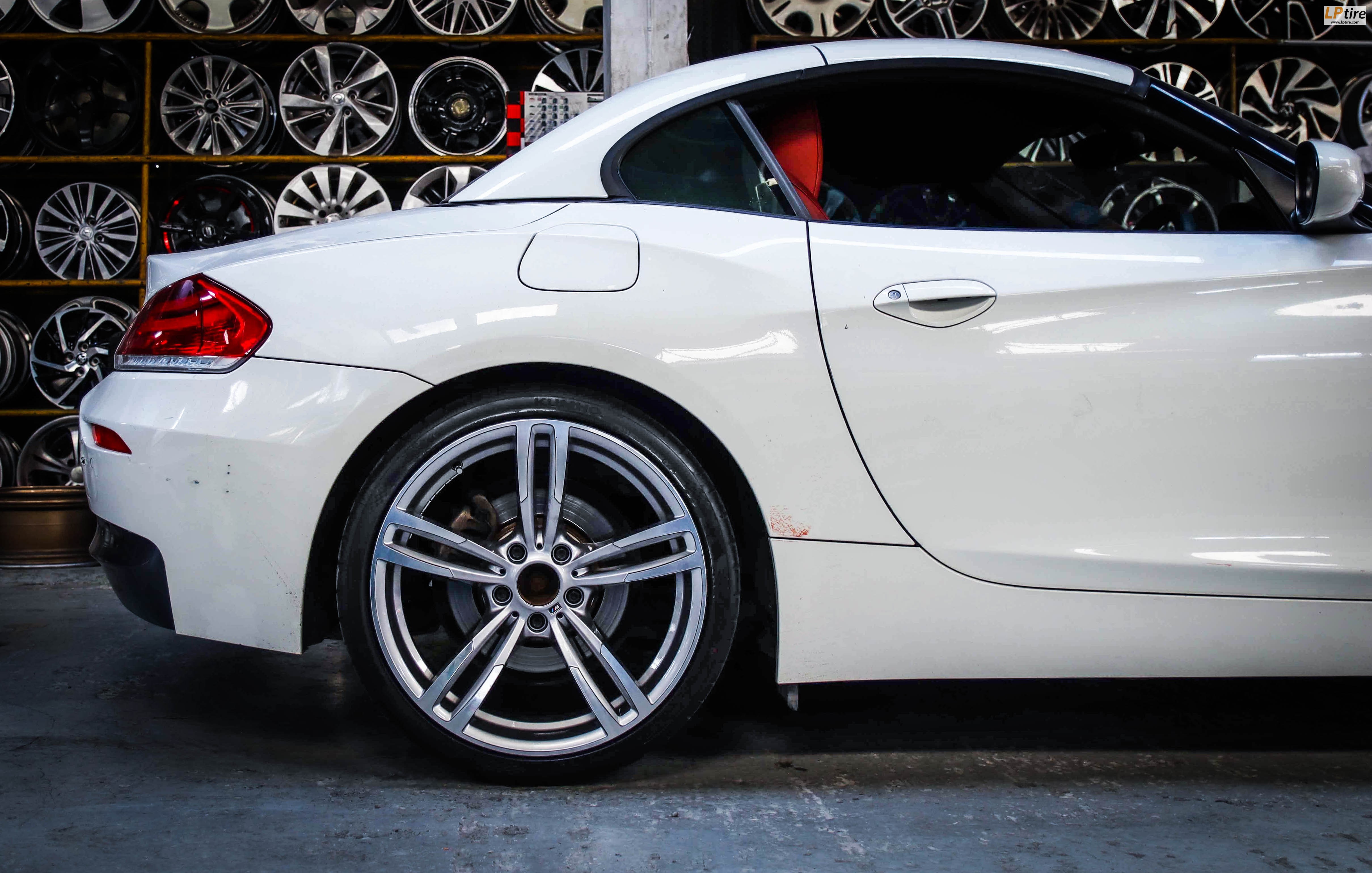 BMW Z4 E89 จัดแม็ก TM164 (M6) 19x8 ET35 5x120 #ไททาเนี่ยมหน้าเงา + ล้อแม็ก #TM164 (M6) 19x9 ET40 5x120 #ไททาเนี่ยมหน้าเงา