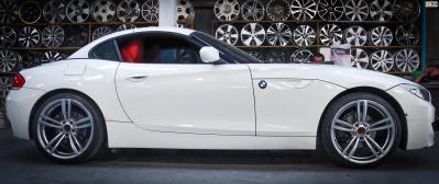 BMW Z4 E89 จัดแม็ก TM164 (M6) 19x8 ET35 5x120 #ไททาเนี่ยมหน้าเงา + ล้อแม็ก #TM164 (M6) 19x9 ET40 5x120 #ไททาเนี่ยมหน้าเงา