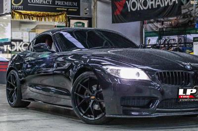 รถ - BMW Z4 ล้อแม็ก - K-speed FIR-631,641 ดำด้านขอบ - 19x8 ET35 5x120 ขอบ - 19x8 ET35 5x120  ยางเดิม - TOYO เบอร์ - 235/35-19