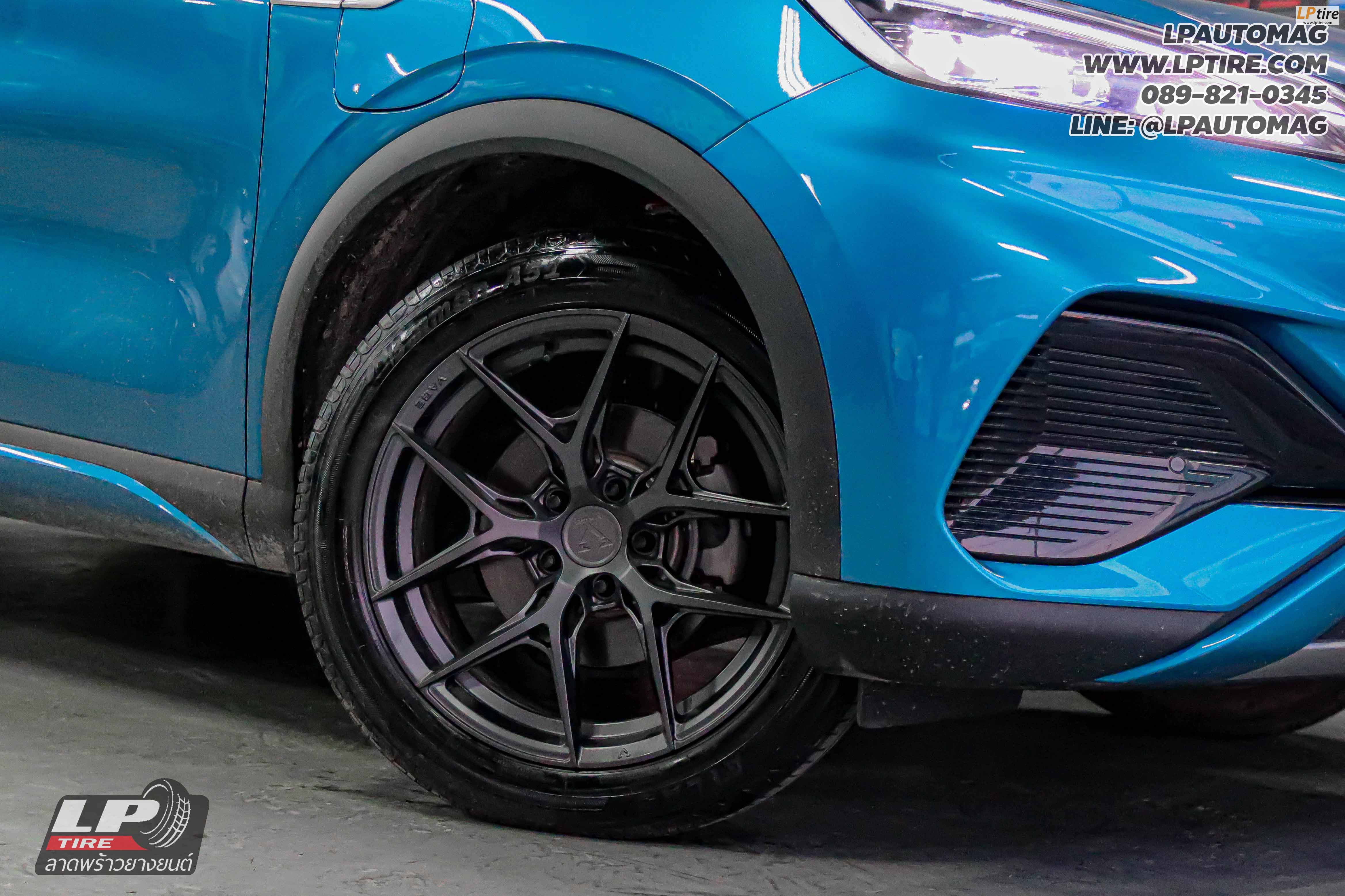 รถ - BYD ATTO3 ล้อแม็ก - VAGE VF04 DARK GM-FLAT สเปค - 18x8.5 ET35 5x112-5x114.3 ยาง - ATLAS A51 เบอร์ - 215/55-18 ชุดโช๊คสตรัท (หน้า-หลัง) PROFENDER ชุดสปริงคู่หน้า PROFENDER