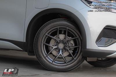 รถ - BYD ATTO 3 ล้อแม็ก - VAGE VF04 DARK GM-FLAT สเปค - 18x8.5 ET35 5x112-5x114.3 รัดยาง - YOKOHAMA เบอร์- 235/50-18