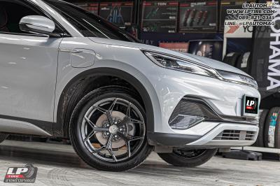 BYD ATTO 3 ล้อแม็ก -VAGE VFX01 FlowForming V-DARK สเปค - 18x8.5 ET35 5x112-5x114.3
ยางรถยนต์ - CONTINENTAL EcoContact 6 เบอร์ - 235/50R18