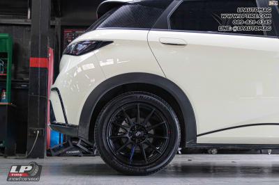 รถ - BYD Dolphin ล้อแม็ก - ENKEI SC22 ดำด้าน สเปค - 17x7 ET40 4x100-4x114.3 ยาง - Michelin Primacy 4 เบอร์ - 215/50-17