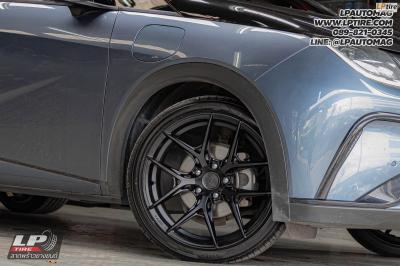 รถ - BYD Dolphin ล้อแม็ก - VAGE VF04 BLACK FLAT สเปค - 18x8.5 ET35 5x112-5x114.3 ยาง - ALLIANCE AL30 030Ex เบอร์- 225/40-18