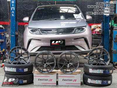 รถ - BYD Dolphin ล้อแม็ก - EmotionR FRX Dark Gun สเปค - 17x7.5 ET35 5x114.3 ยาง - YOKOHAMA V553 เบอร์ - 215/50-17