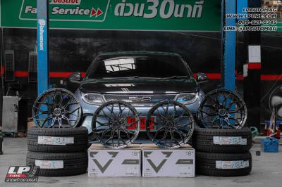 รถ - BYD Dolphin ล้อแม็ก -VAGE VF032 V-DARK สเปค - 18x8.5 ET35 5x114.3-5x112 ยาง - ALLIANCE AL30 030Ex เบอร์ - 225/40-18