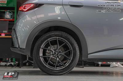 รถ - BYD Dolphin ล้อแม็ก - LENSO Jager Dyna HD สเปค -17x7.5 ET35 4x100 รัดยาง -YOKOHAMA AE51
เบอร์- 215/50-17