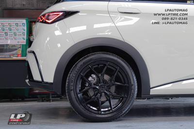 รถ - BYD Dolphin STD ล้อแม็ก - ORI WHEELS CHAPTER-4 FlowForming V-BLACK สเปค - 17x7.5 ET35 4x100 ยาง -MICHELIN PRIMACY 4 ST เบอร์ - 215/50-17