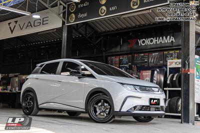 รถ - BYD Dolphin ล้อแม็ก - INSPI ADVAN GT BEYOND DGM (WE) สเปค - 17x7.5 ET35 4x100 ยาง - LENSO D-1CS เบอร์ -215/50-17