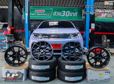 รถ - BYD Dolphin ล้อแม็ก - KONIG N636 Ampliform FlowForming สเปค -17x8 ET40 4x100 ยาง - ALLIANCE AL30 030Ex เบอร์ - 215/45-17