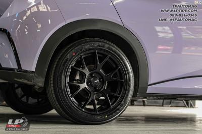 รถ - BYD Dolphin ล้อแม็ก - KONIG N636 FlowForming ดำด้าน สเปค - 17x8 ET40 4x100 ยาง - YOKOHAMA V552 เบอร์ - 215/50-17