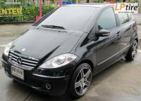 BENZ A-Class W169 A170 + ล้อแม็กลาย AMG R5 17นิ้ว สีเทาหน้าเงา + ยาง DUNLOP LM 703 205/45-17