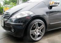 BENZ A-Class W169 A170 + ล้อแม็กลาย AMG R5 17นิ้ว สีเทาหน้าเงา + ยาง DUNLOP LM 703 205/45-17