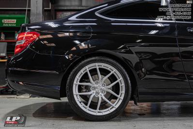 รถ - MERCEDES BENZ C180&nbsp;ล้อแม็ก - ORI WHEELS CHAPTER-MVP01 FlowForming SMOKE สเปค- 18x8.5 ET35 5x112-5x114.3