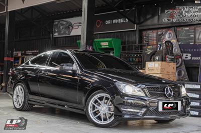 รถ - MERCEDES BENZ C180&nbsp;ล้อแม็ก - ORI WHEELS CHAPTER-MVP01 FlowForming SMOKE สเปค- 18x8.5 ET35 5x112-5x114.3