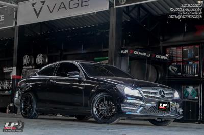 รถ - BENZ W204 ล้อแม็ก -VAGE VF05 (TMF-003) DGM สเปค - 18x8.5 ET35 5x114.3-5x112 ยาง - KUMHO ECSTA PS71 เบอร์ - 225/40-18 เบอร์ - 255/35-18