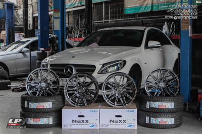 รถ - BENZ C350 ล้อแม็ก - NEXX WHEEL XX04 Hyper Dark สเปค - 18x8.5 ET35 5x112-5x114.3
ยาง - MICHELIN PILOT SPORT5 95Y เบอร์ - 225/45-18