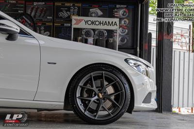 รถ - BENZ C250 ล้อแม็ก - K.SPEED BBS FIR-603F/618R สเปค - 19x8 ET35 5x112-5x114.3 สเปค - 19x9.5 ET38 5x112-5x114.3 ยาง -PIRELLI PZERO PZ4 LUXURY R/F เบอร์ - 225/40-19 เบอร์ - 255/35-19