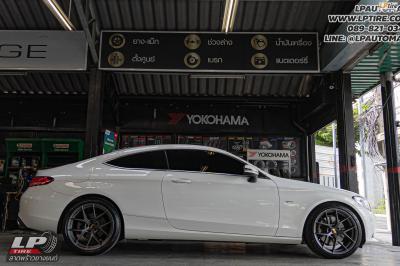 รถ - BENZ C250 ล้อแม็ก - K.SPEED BBS FIR-603F/618R สเปค - 19x8 ET35 5x112-5x114.3 สเปค - 19x9.5 ET38 5x112-5x114.3 ยาง -PIRELLI PZERO PZ4 LUXURY R/F เบอร์ - 225/40-19 เบอร์ - 255/35-19