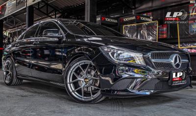 รถ - BENZ CLA 200 ล้อแม็ก - K-speed BBS FIR-604 คาบอนเกย์ ขอบ - 19x8 ET35 5x112-5x114.3 ยาง - KUMHO ECSTA PS71เบอร์ - 225/35-19