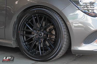 รถ - BENZ CLA 200 ล้อแม็ก - MGW MF-1202 ดำด้าน สเปค - 17x8 ET35 5x114.3-5x112 ยาง - ALLIANCE AL30 030Ex เบอร์ - 225/45-17